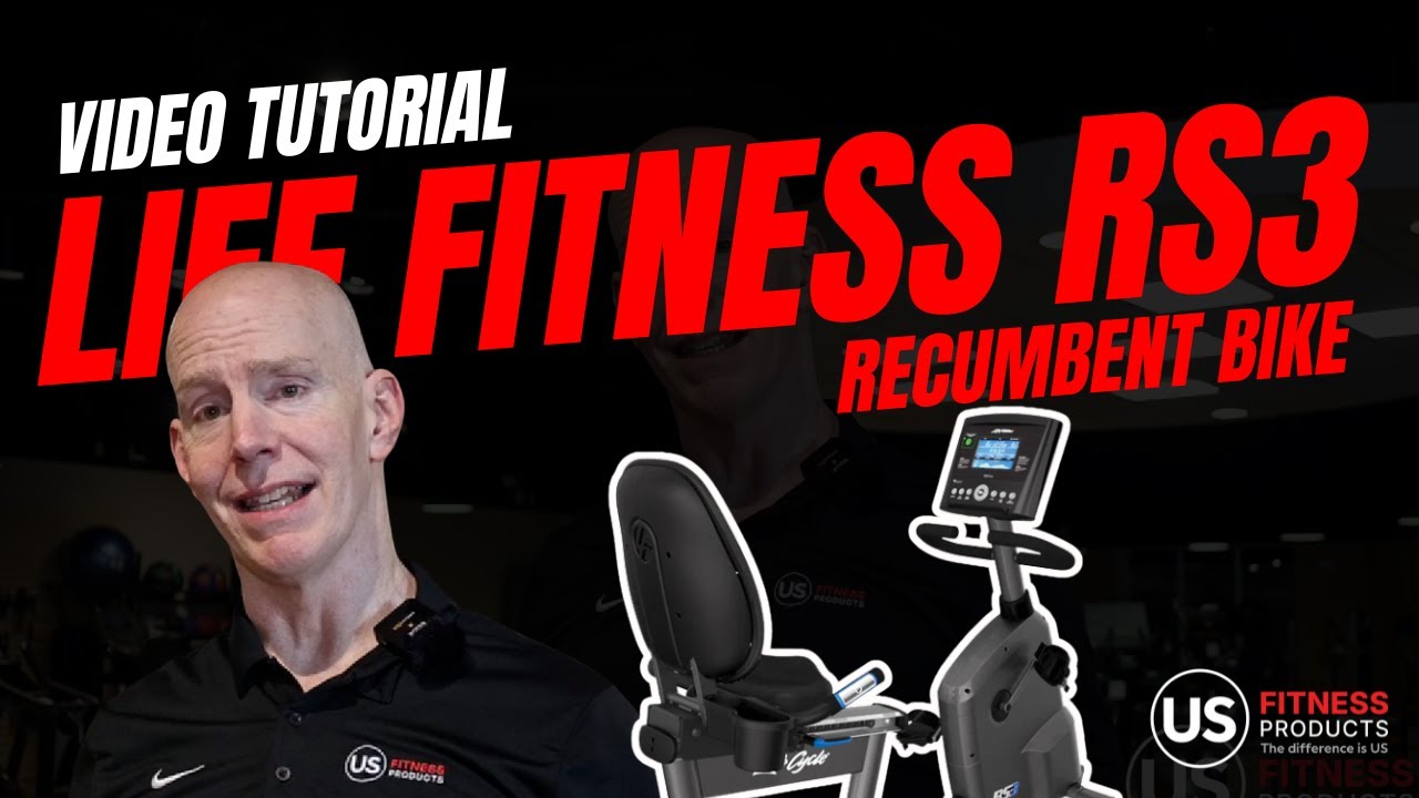 How To Use the Life Fitness RS3 Recumbent Bike | GO Console Setup & Workout Guide