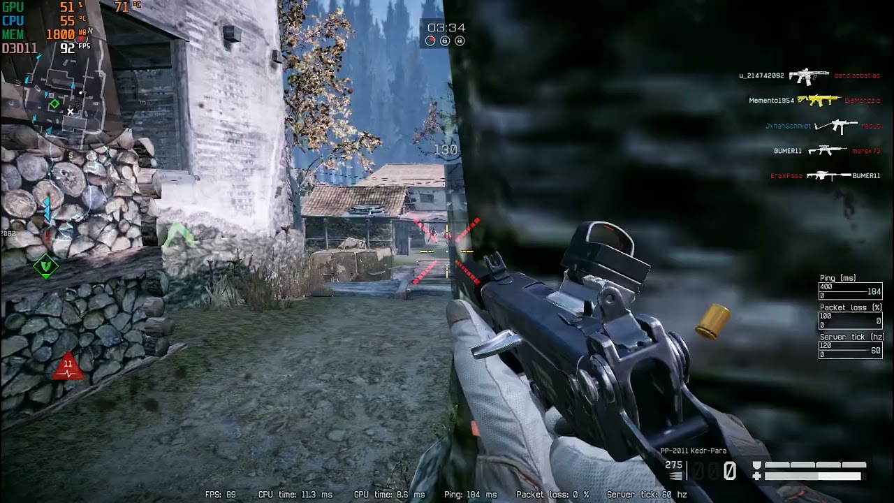 Warface Clutch Bug Report-Glitched Wall in Highill.