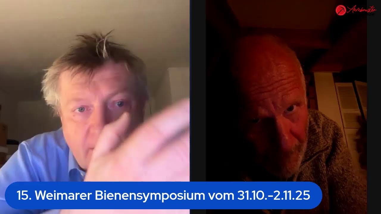 Imkermeister G&uuml;nter Friedmann (demeter Berufsimkerei) im Gespr&auml;ch mit J&uuml;rgen Binder