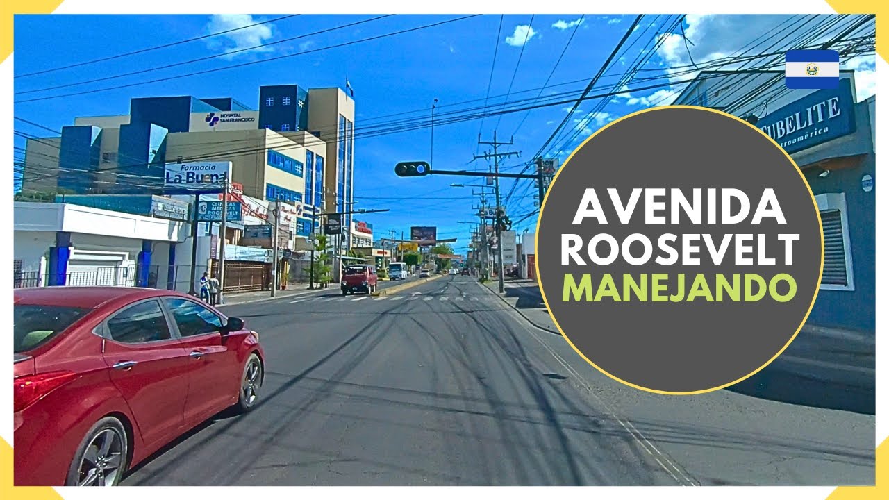 Manejando por la AVENIDA ROOSEVELT de SAN MIGUEL - EL SALVADOR 2025
