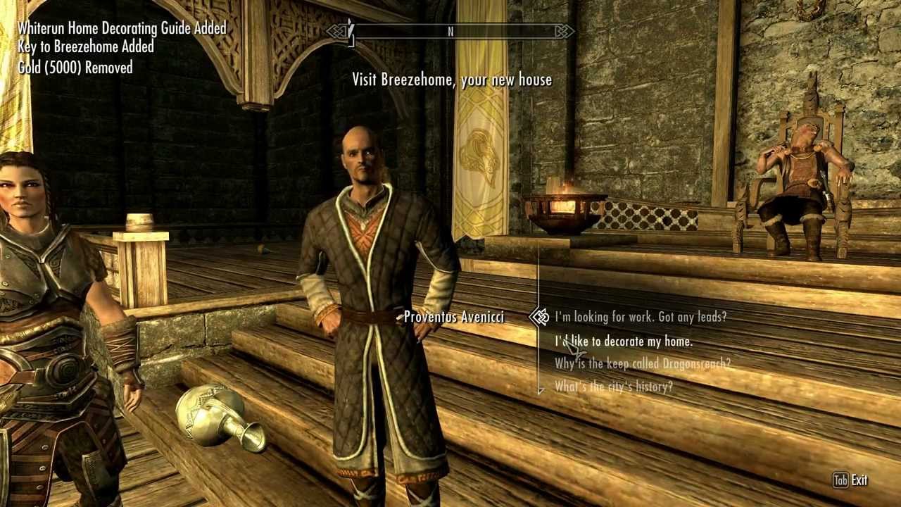 Skyrim: Как купить дом бесплатно