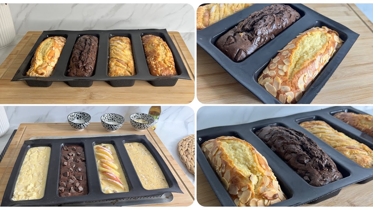 Une pâte / 4 cakes 👌