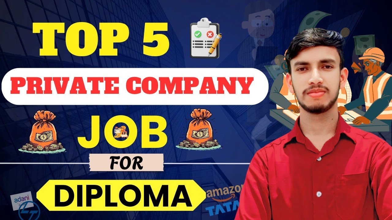 Top 5 Company for Diploma || Top Private Company for Diploma || Best Diploma Job By Pawan Rajak 