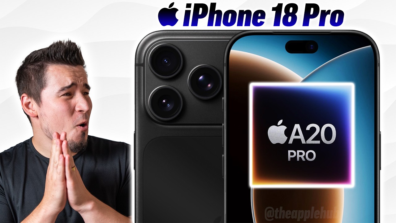 Утечка информации об iPhone 18 Pro &mdash; 13 новых обновлений!