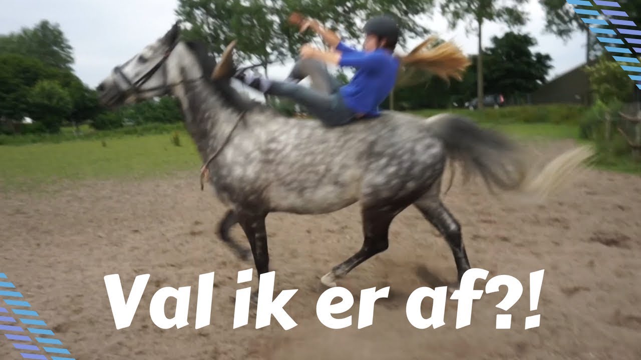 VAL ik er af ZONDER zadel?! 😱 ▶︎ Vlog #6 | DappleDowan