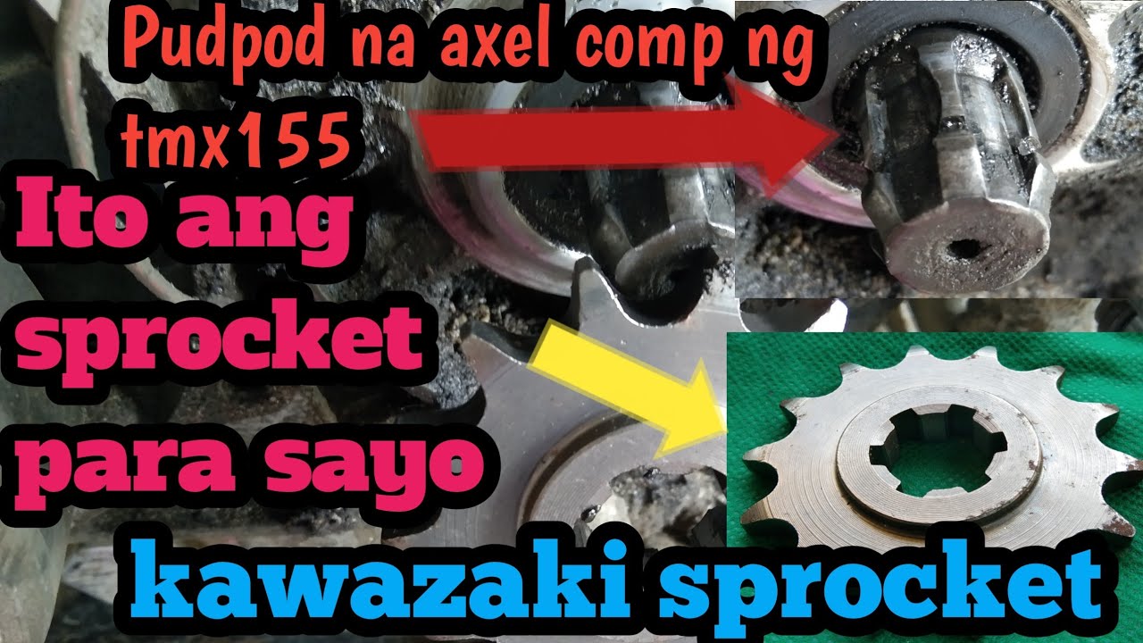 Pudpod na COUNTER SHOFT COMP TMX155 /KAWAZAKI/Sprocket Ang gamitin mo