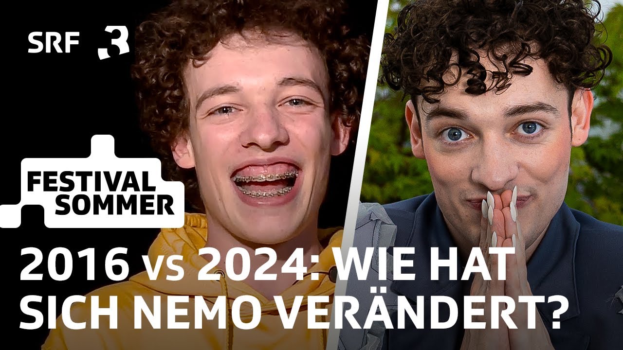 Gurten: Nemo beantwortet dieselben Fragen wie 2016 | Festivalsommer 2024 | SRF 3