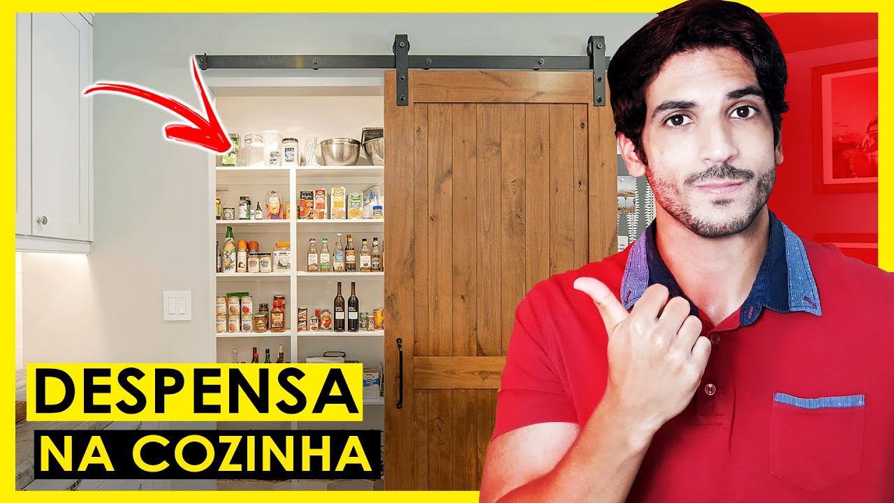 DESPENSA | COMO  OTIMIZAR ESPAÇOS COM DESPENSA DE ALIMENTOS NA COZINHA PLANEJADA OU COZINHA PEQUENA