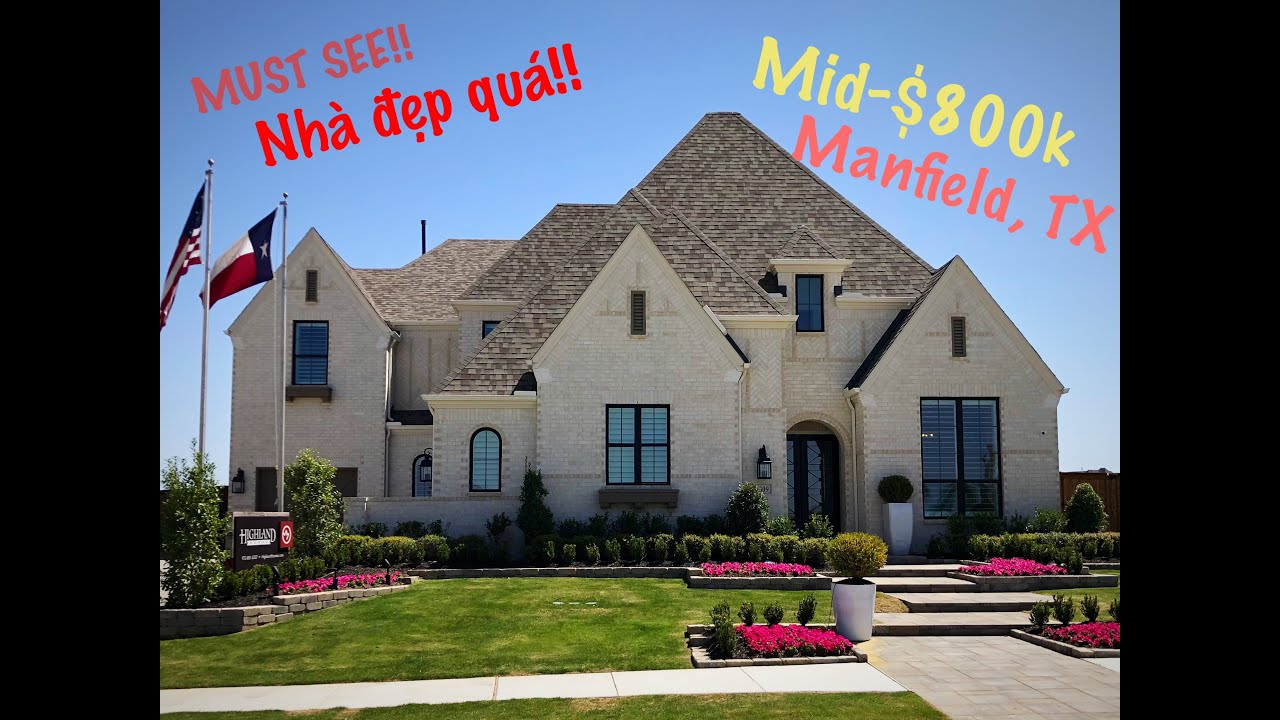 *MUST SEE* Highland Homes Model Tour 70-ft lot! Mansfield, Texas!
