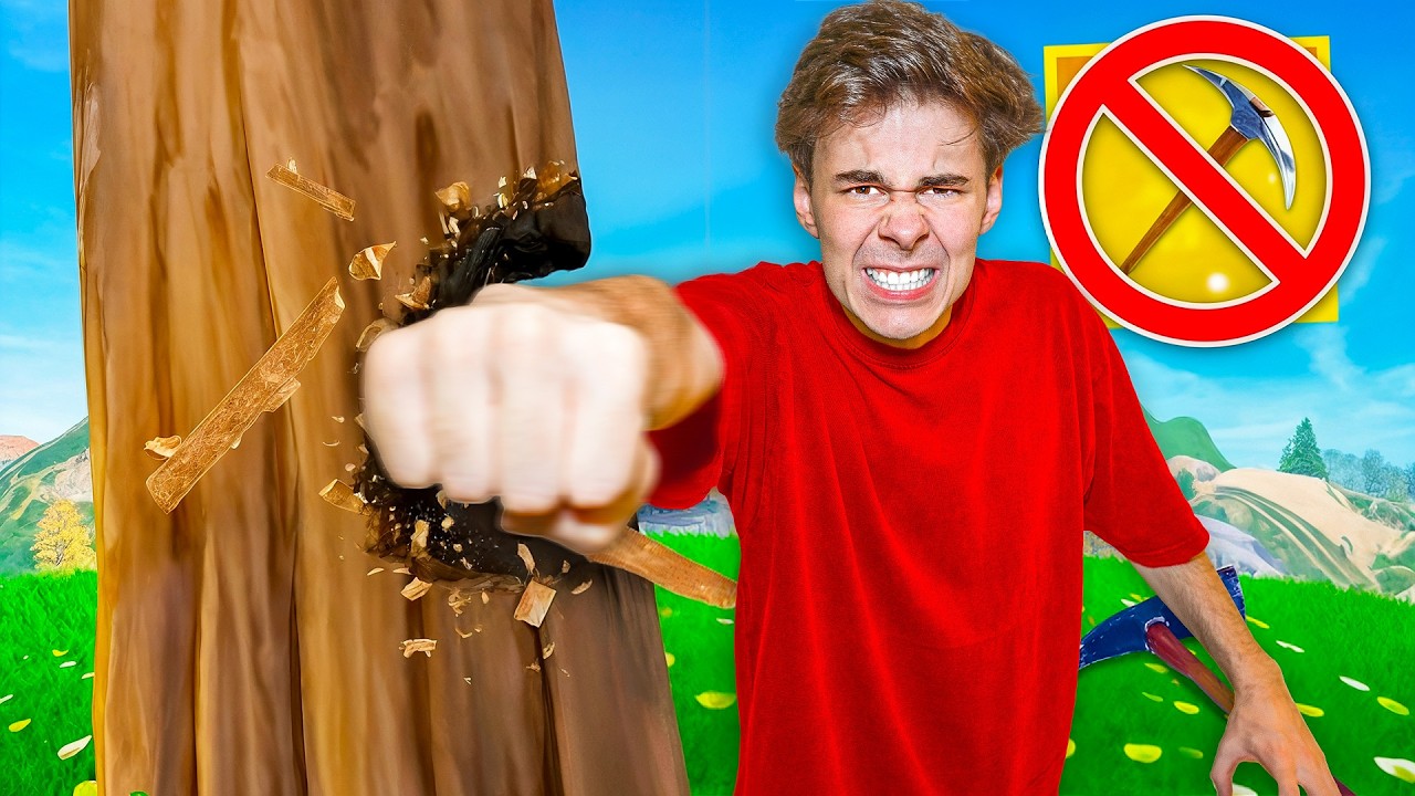 Fortnite, dar FARA PICAXE ! (prea GREU)