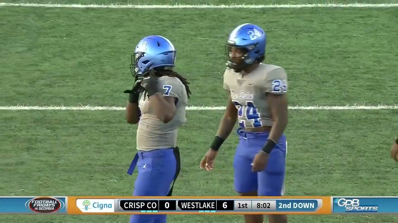 Crisp County Cougars at Westlake Lions - August 26, 2022