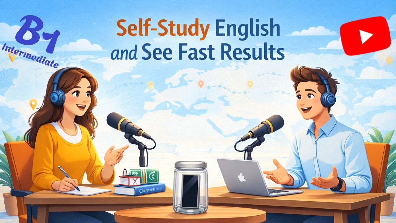 Self-Study English and See Fast Results | English Level (B1-B2) | Easy Conversation for Intermediate