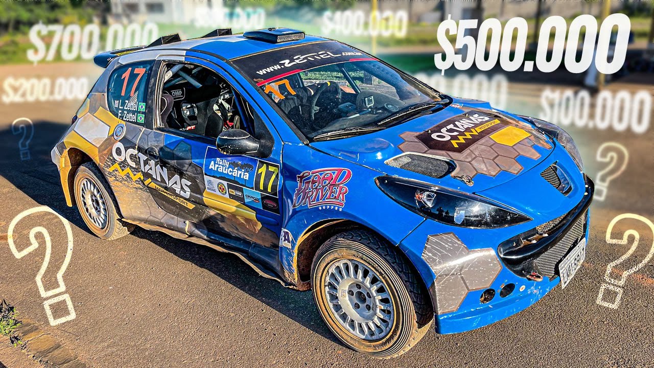 QUANTO CUSTA UM CARRO DE RALLY? Peugeot 207 XRC 4X4