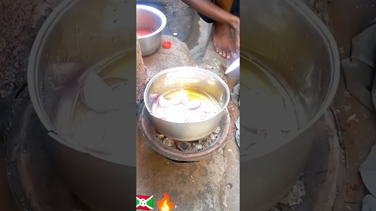 Cooking a delicious meal with my friend 🔥🔥🔥🇧🇮