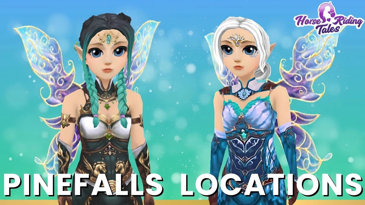 Horse Riding Tales: 14 Locations of The Fairies in PINEFALLS!