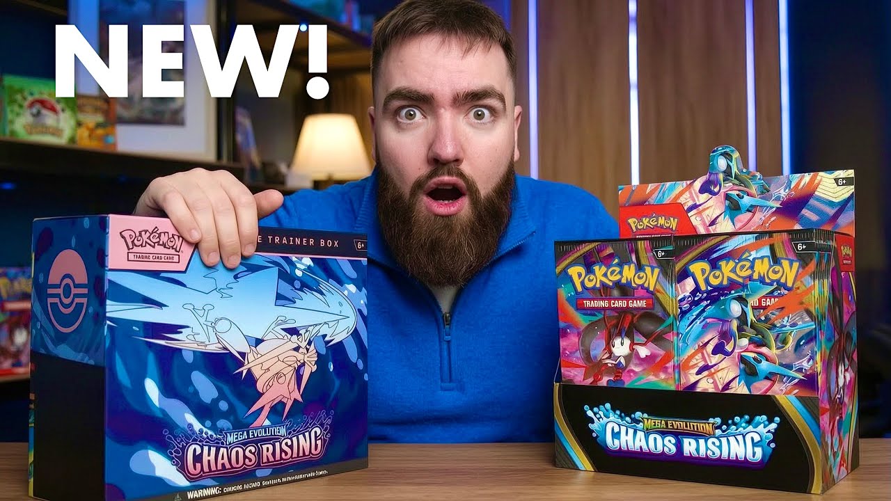Открываю НОВЕЙШИЙ набор Pok&eacute;mon! (Chaos Rising)