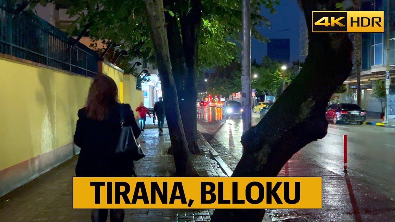 Tirana, Albania THE MOST FAMOUS NEIGHBORHOOD IN ALBANIA-Bulevardi Deshmorët e Kombit, City Sounds