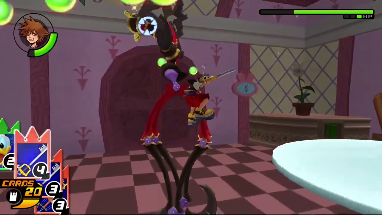 KH Re: Chain of memories, Wonderland boss, Proud mode