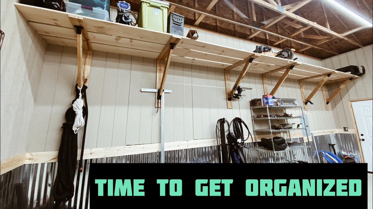 DIY Shop Shelving Project