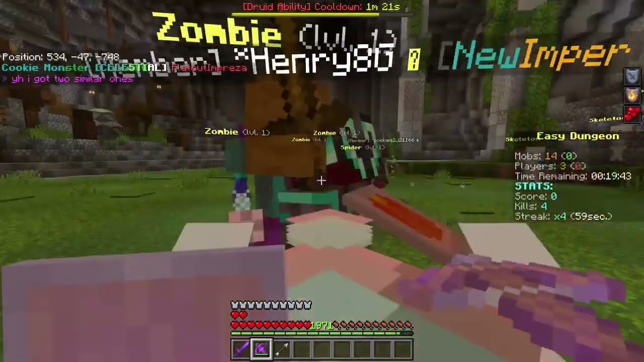 Grinding leaderboards on ogn rpg smp