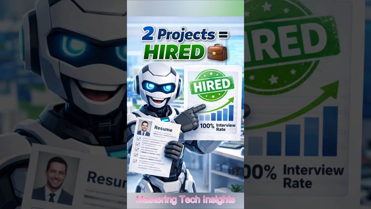 2 AI Projects That Will Get You Hired in 2026 🚀