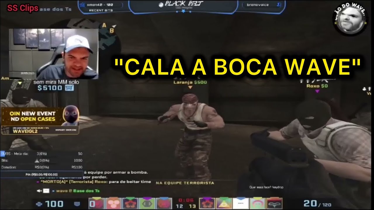 MANDOU O WAVE CALAR A BOCA e ELE TILTOU DEMAIS