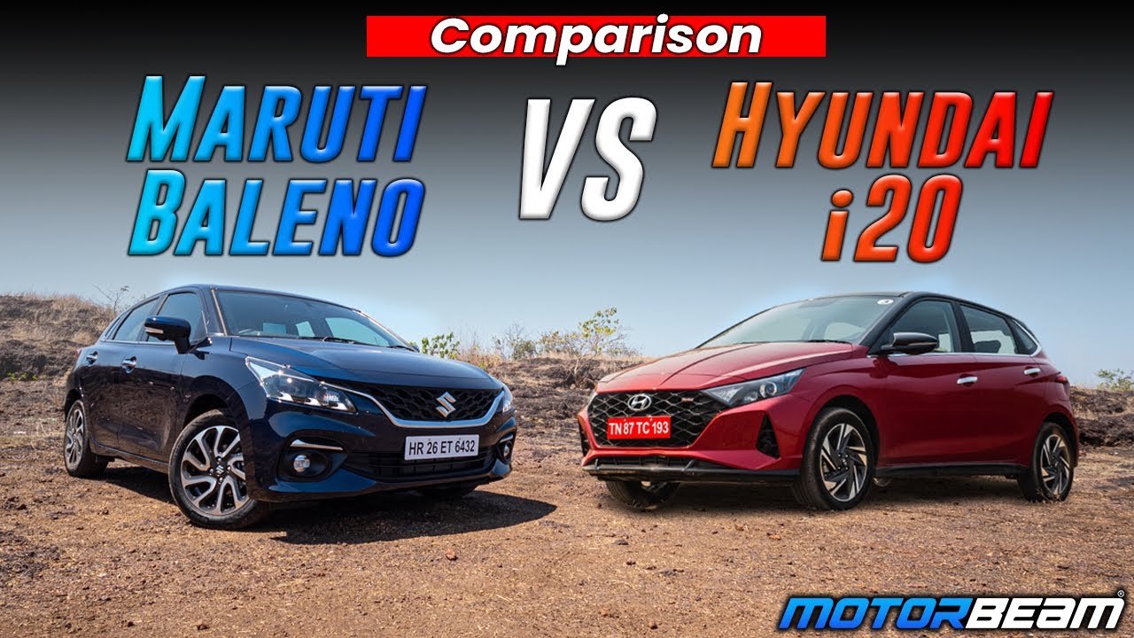 Сравнение Maruti Baleno 2022 и Hyundai i20 — какой премиум-хэтчбек выбрать? | MotorBeam