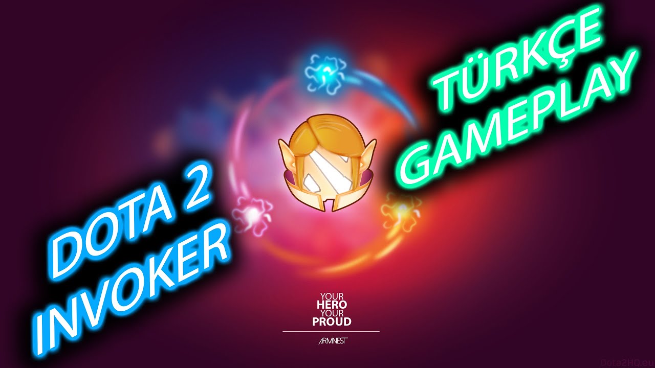 Dota 2 Türkçe ( TR ) | Invoker Mid Lane | Immortal & Dereceli |