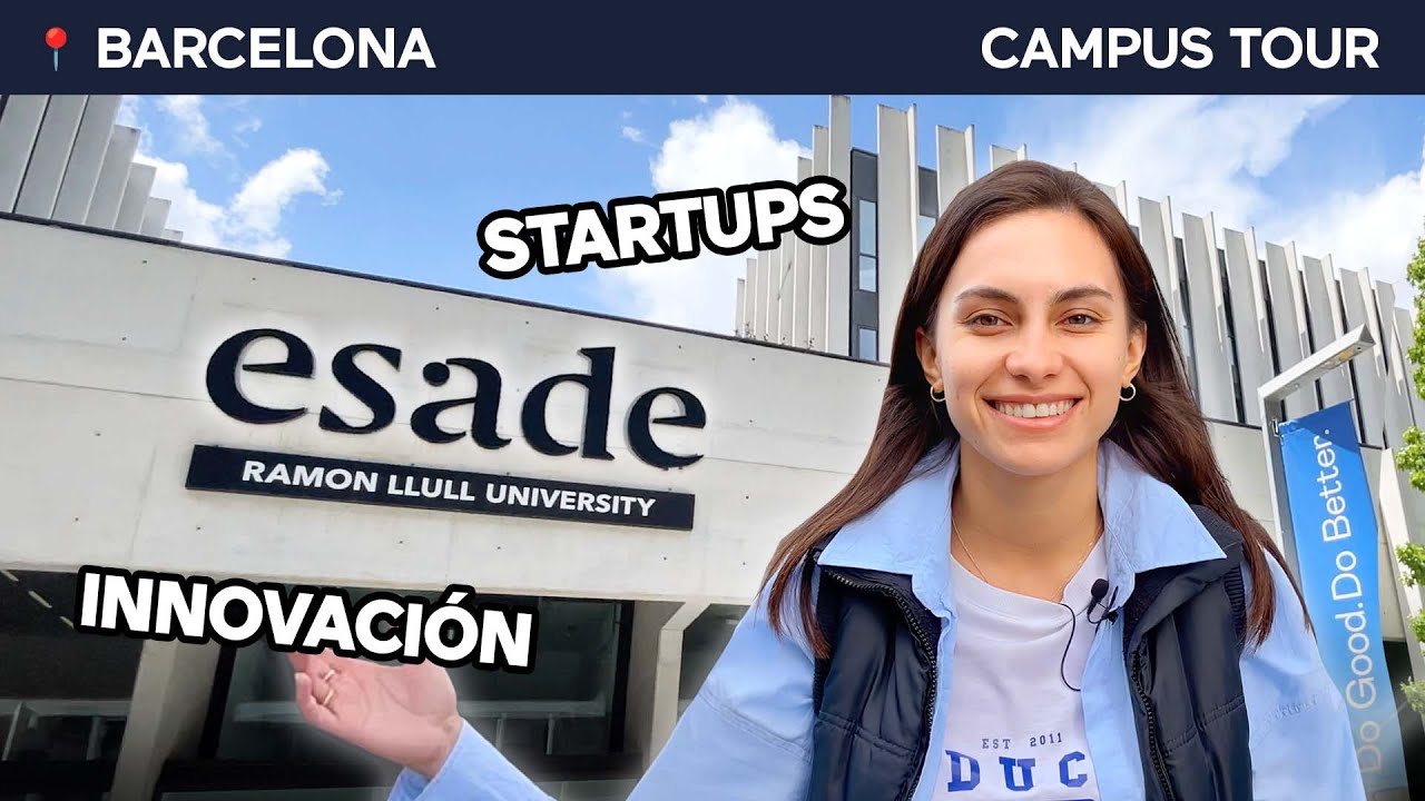Recorriendo la MEJOR UNIVERSIDAD de NEGOCIOS en ESPAÑA 🇪🇸 — ESADE Campus Tour