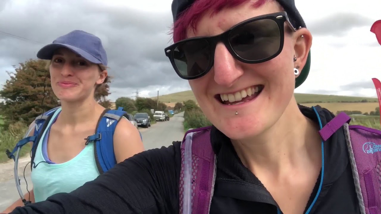 South Coast Challenge August 2019. Eastbourne to Arundel 100km. Action Challenge.