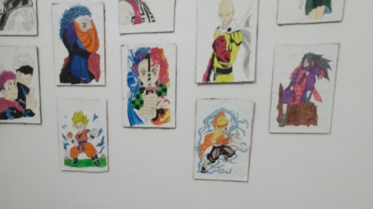 all anime character drawing live 😍