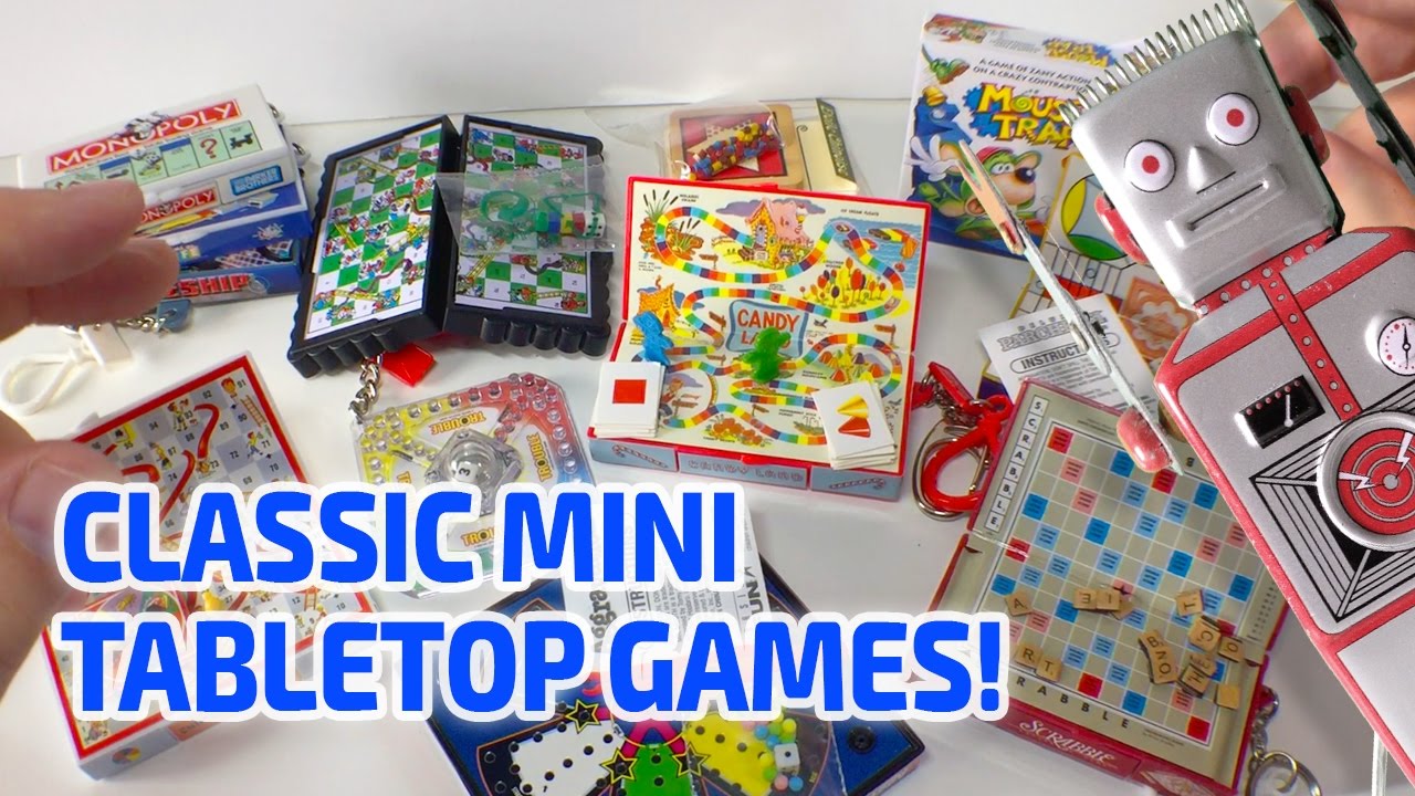 WORKING CLASSIC MINI TABLETOP GAMES!