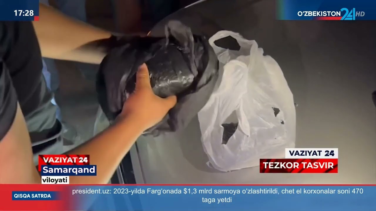 Narkotik moddalar savdosiga chek qoʻyildi (Samarqand)