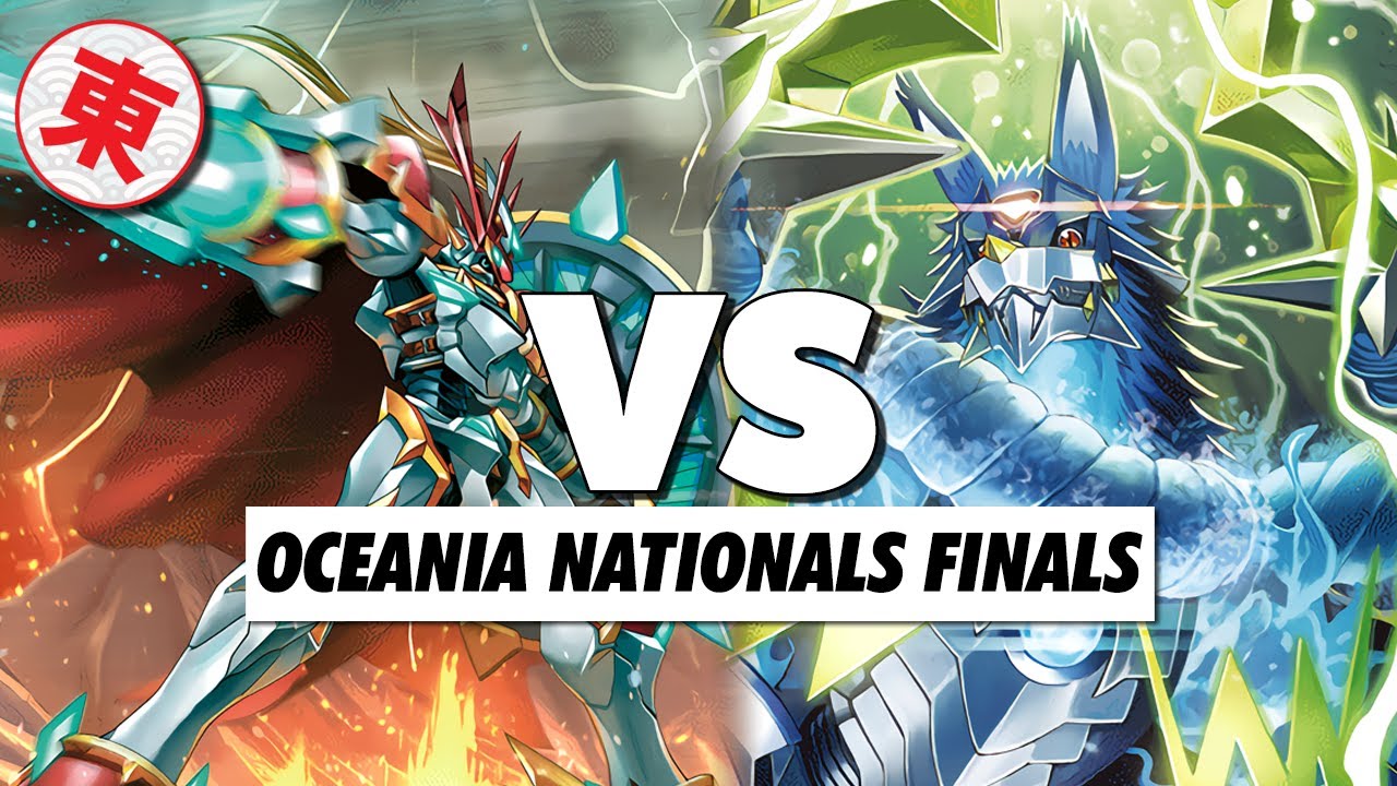 Gallantmon против FenriLoogamon: финал чемпионата Океании