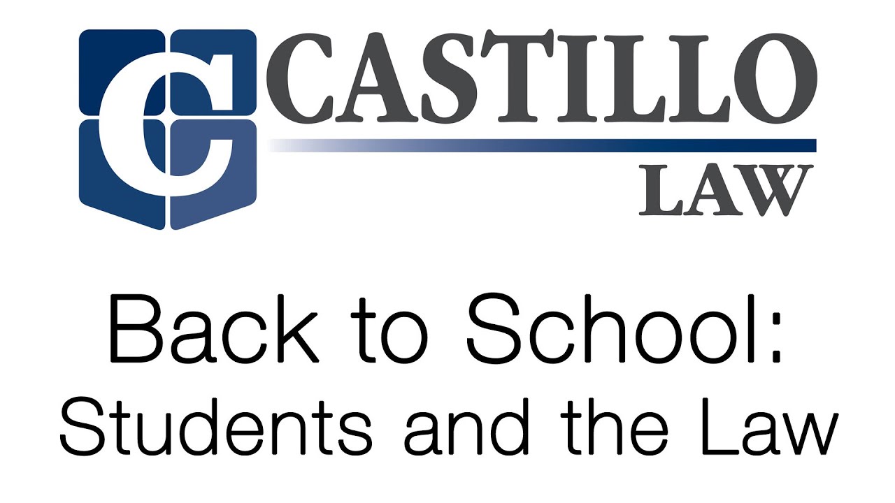 Back to School: Students and the Law