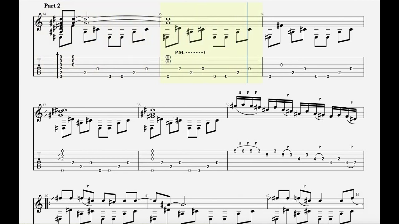 Living On A Prayer - Fingerstyle Guitar TAB