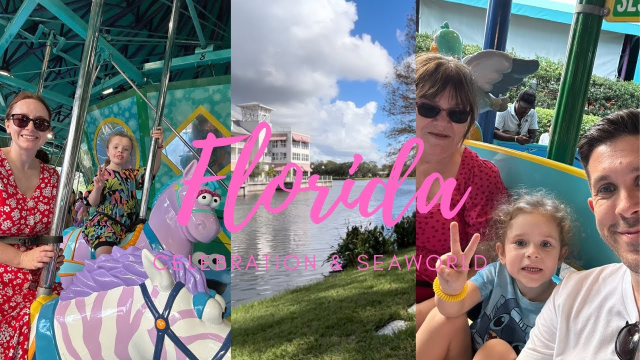 Florida Vlog 2024 | Day 4 | Morning at Celebration & afternoon at Seaworld