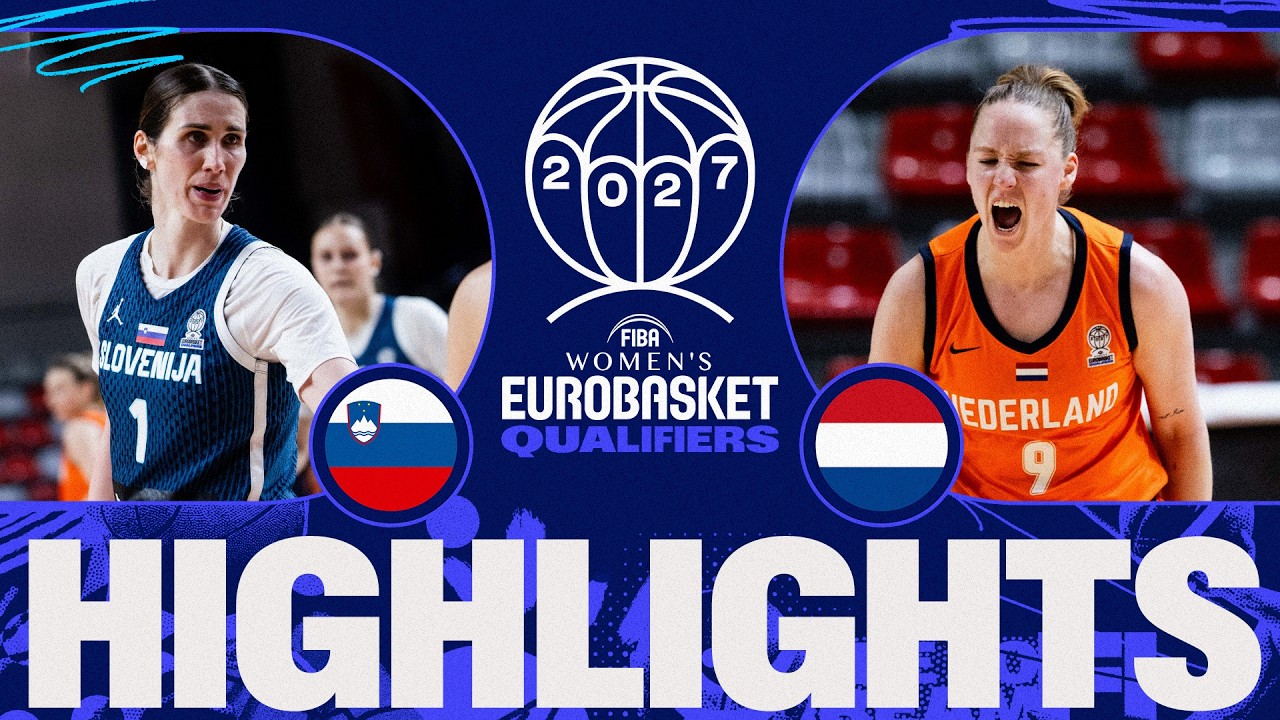 Slovenia 🇸🇮 v Netherlands 🇳🇱 | Full Game Highlights | FIBA Women's EuroBasket 2027 Qualifiers