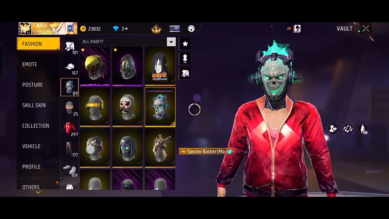 My new ID collection which one skin do you like write in the comment like share and subscribe 