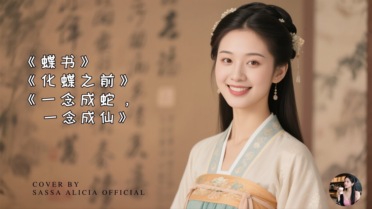 《蝶书》《化蝶之前》《一念成蛇，一念成仙》 好听歌曲 新歌 #coversong #asianmusic #covermusic #sassa
