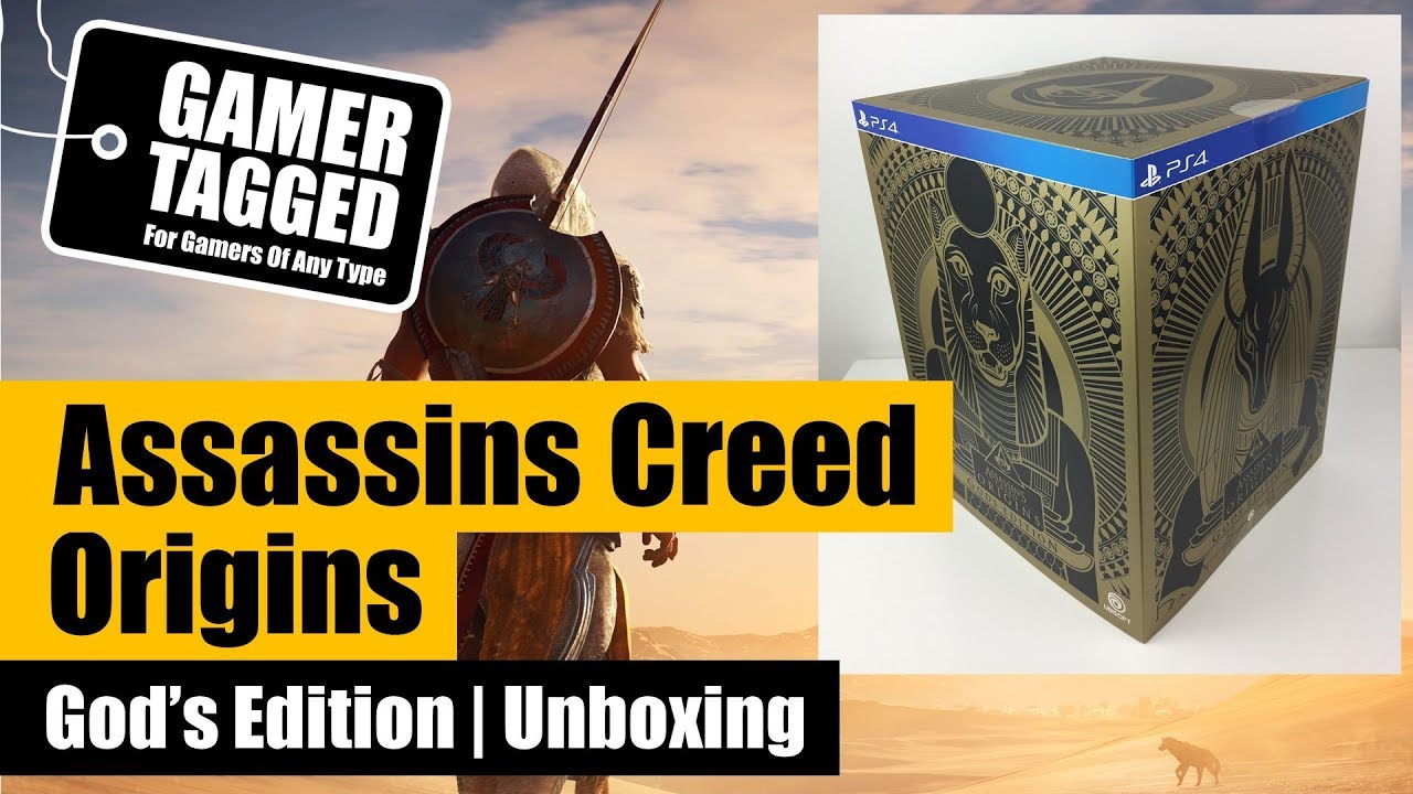 Unboxing Assassin's Creed Origins God's Edition