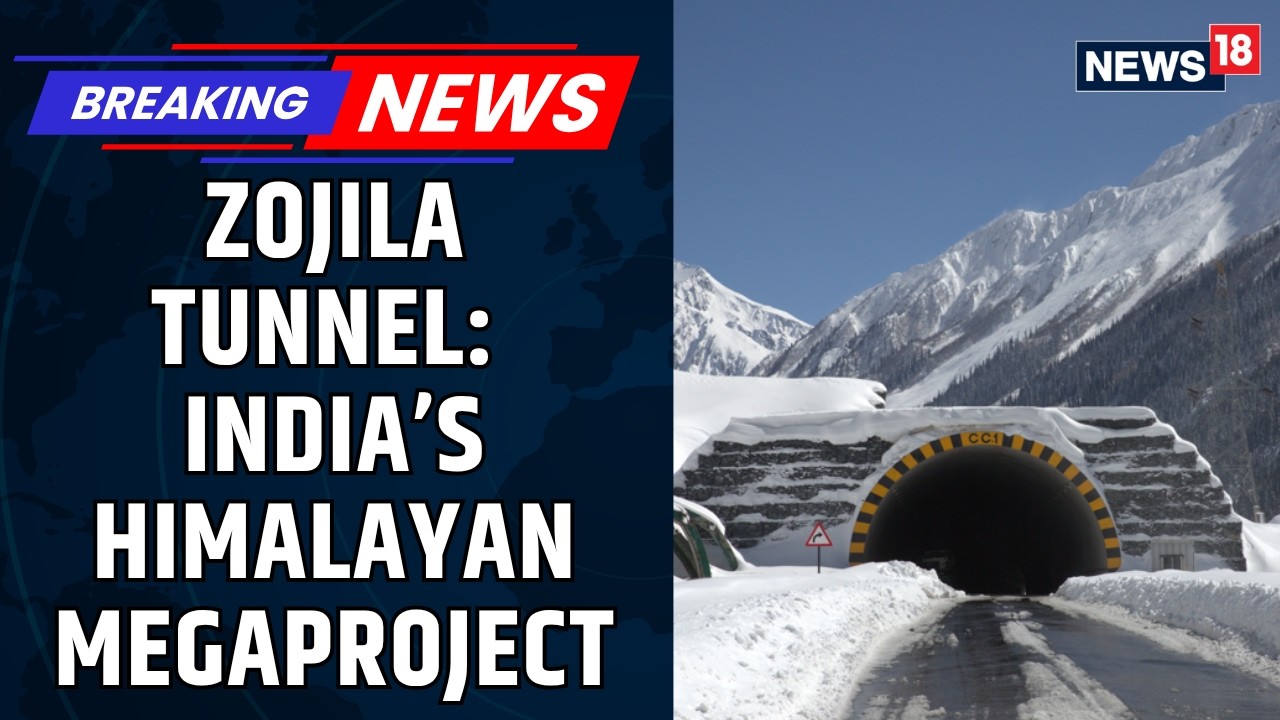 Zojila Tunnel: Inside Peak Moment Of India&rsquo;s Most Challenging Himalayan Infrastructure Project