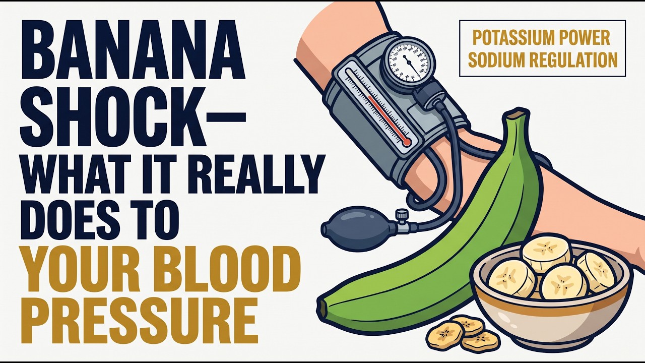 Banana Shock: What It REALLY Does To Your Blood Pressure