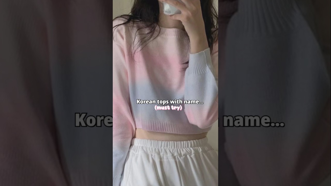 Korean tops with name..✨🌷 #shorts #raraxthetic #korean #fashion