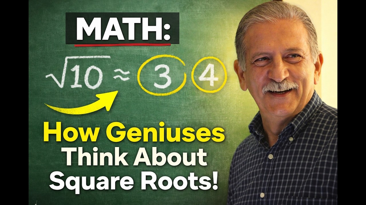 Math: How Geniuses Think About Square Roots