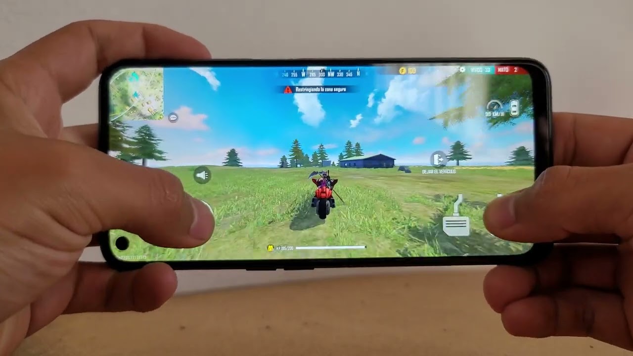 OPPO A54 Test de rendimiento Free Fire  128GB/4Ram