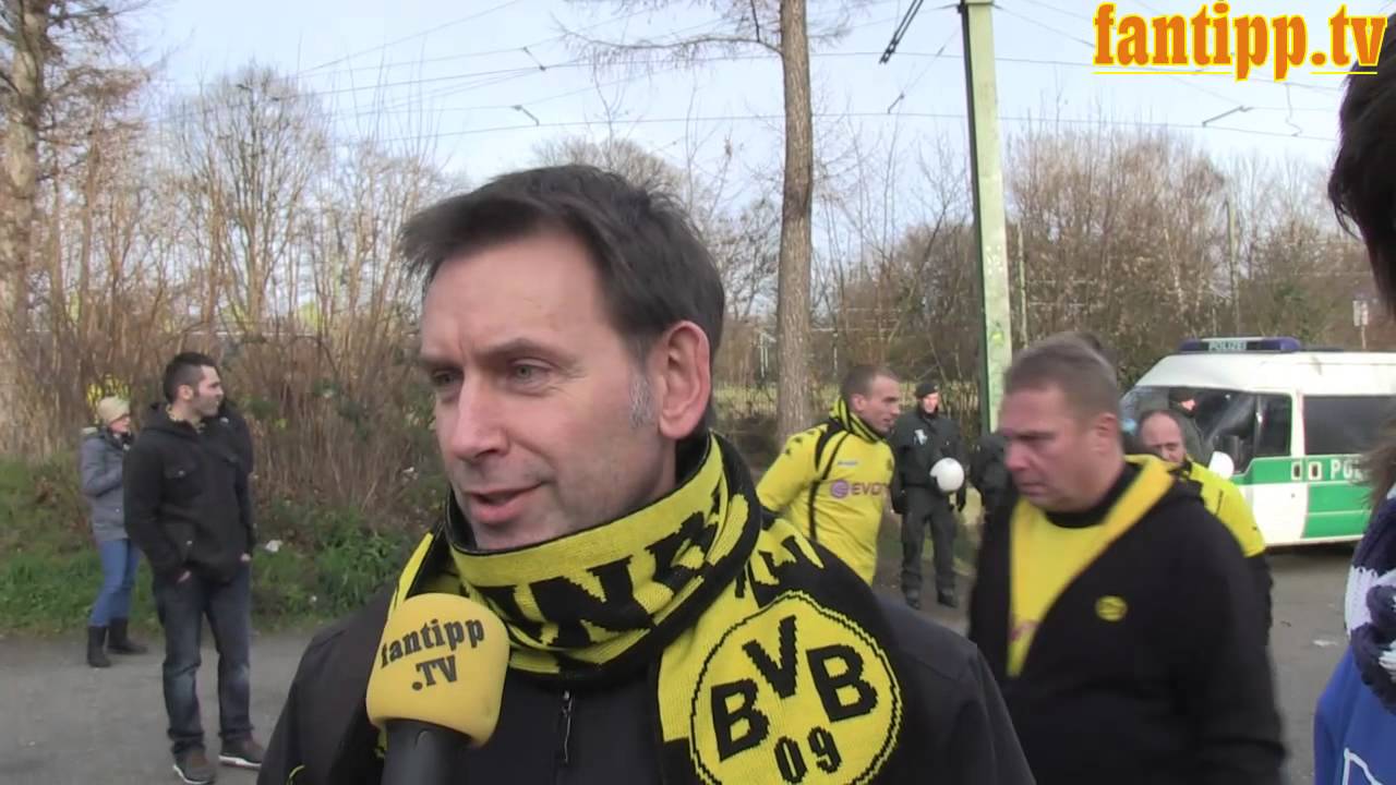 Fantipp Borussia Dortmund - Hertha BSC 1:2 - mit den besten Fans der Welt