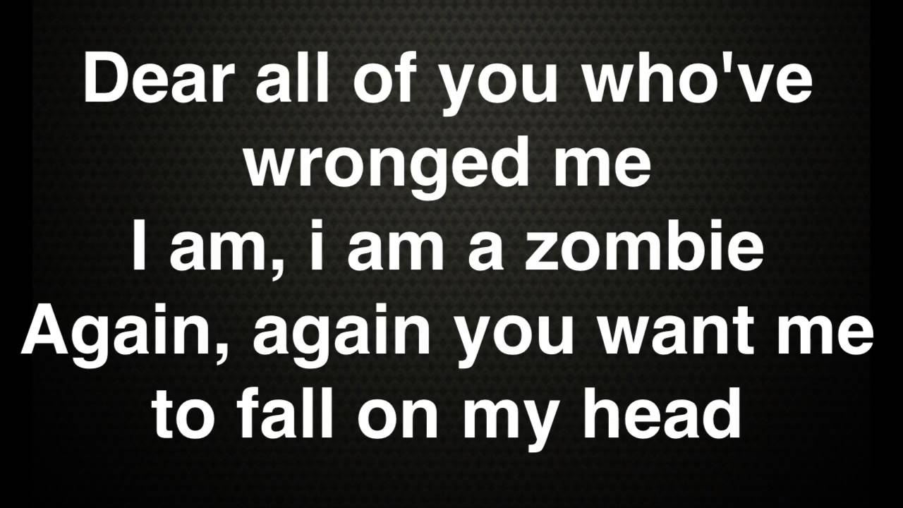 The Pretty Reckless - Zombie (instrumental with Lyrics)