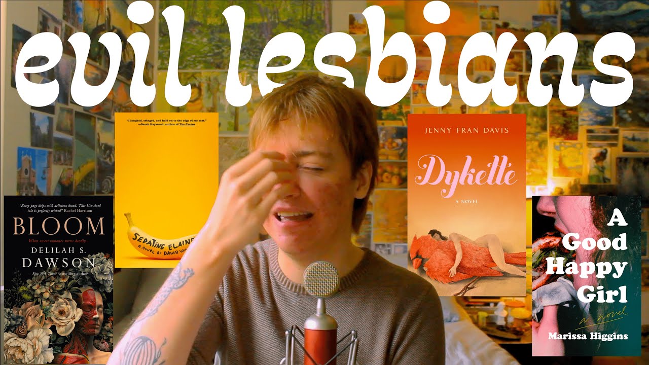 reading books about dysfunctional messed up queer women