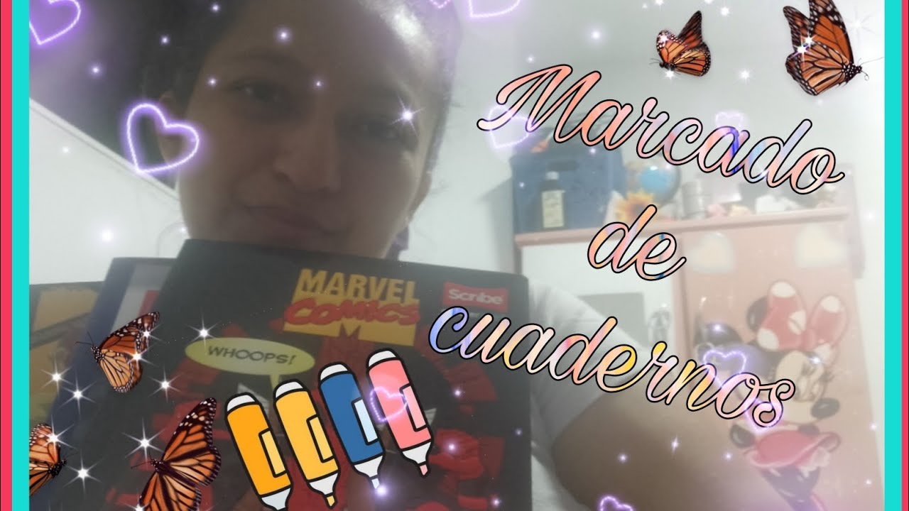 MARCADO DE CUADERNOS🖍️📝|PALOMITA BELLA 